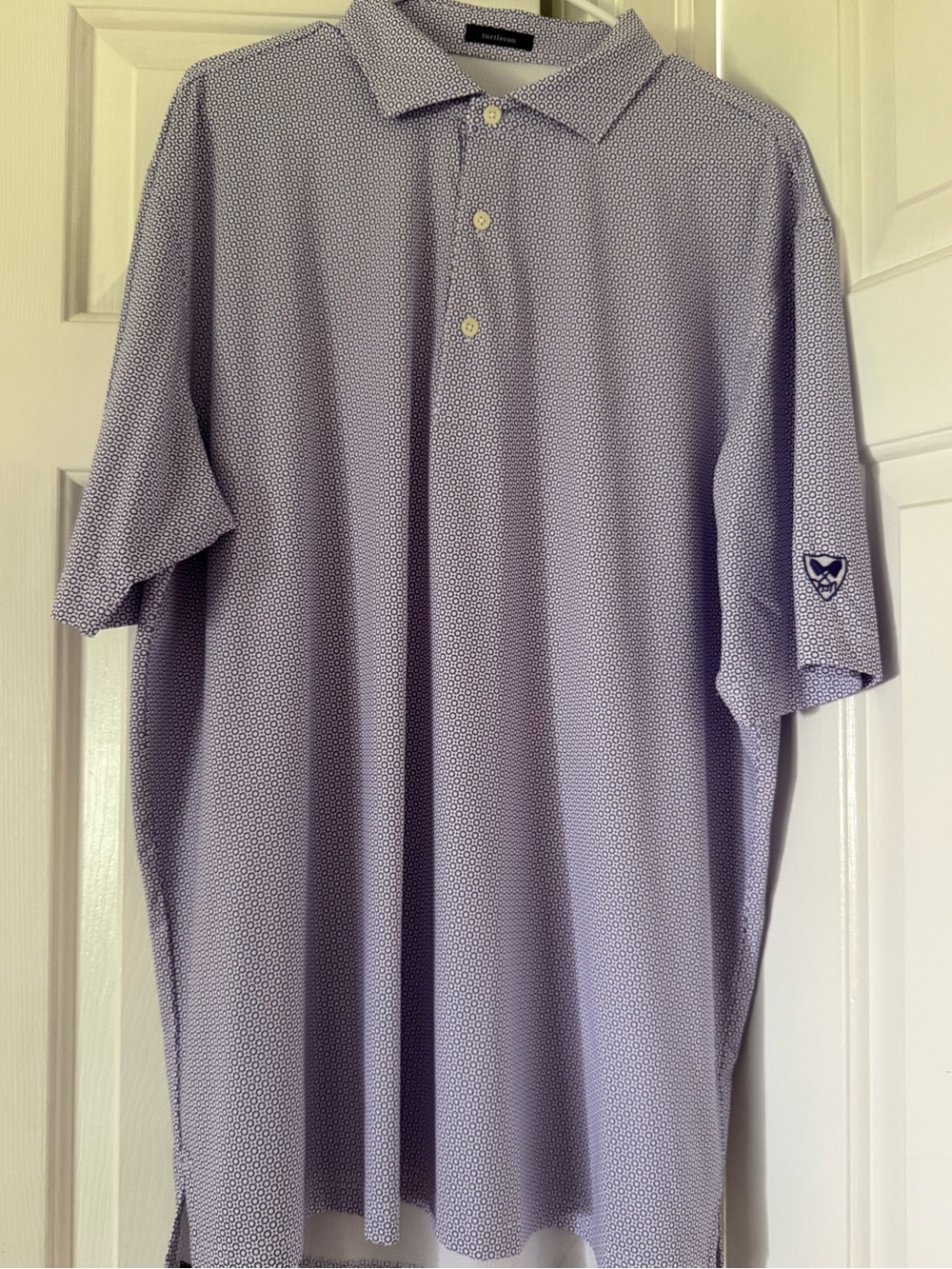 Turtleson‎ Flint Performance Golf Polo Men’s Size XL Shortsleeve Patch On Sleeve